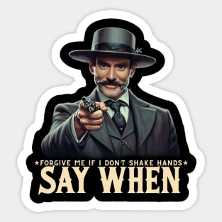 Doc Holiday Sticker